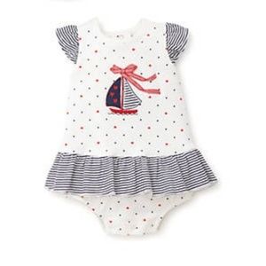 Cotton One-Piece dress for baby girl